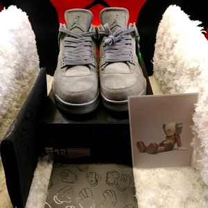 Air Jordan 4 IV Kaws Grey Men's Size 12!!!
